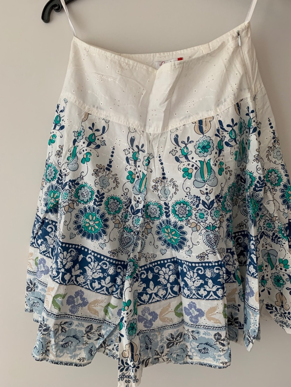 Multicolour summer skirt